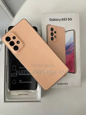New Samsung Galaxy A53 5G 128 GB Orange