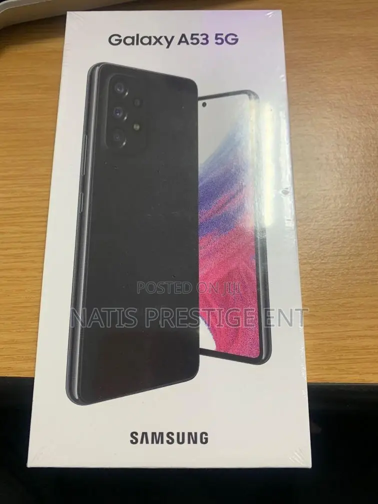 New Samsung Galaxy A53 5G 128 GB Black