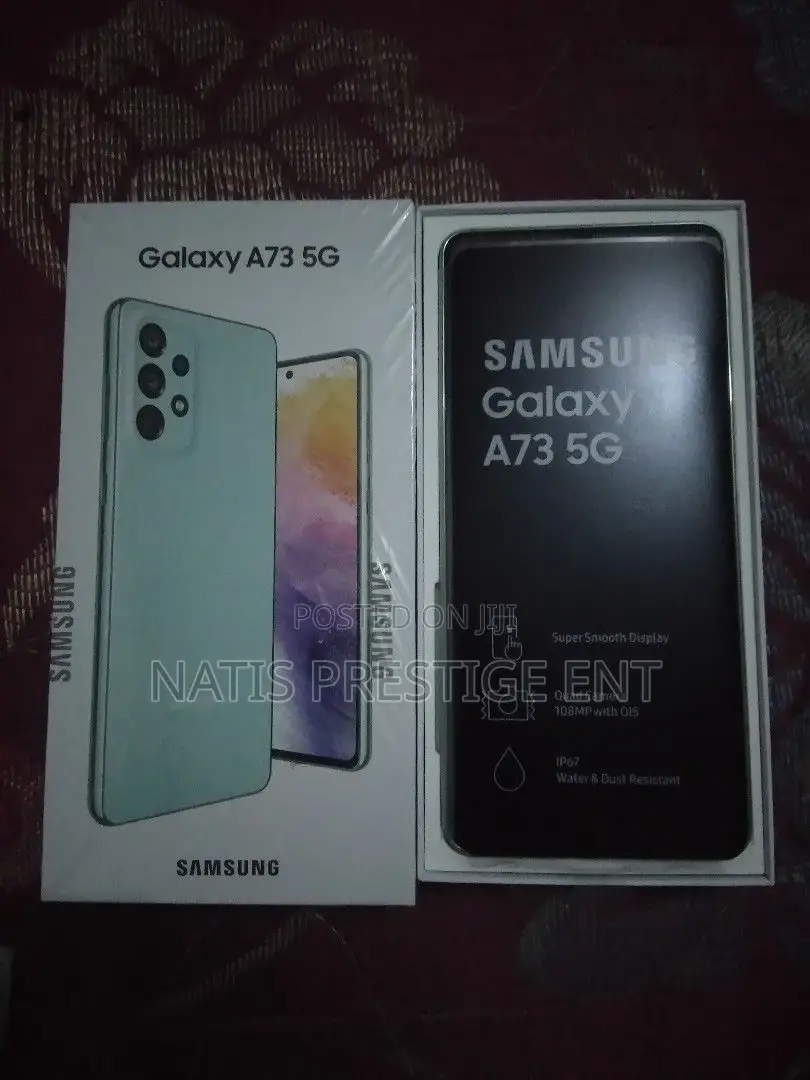 New Samsung Galaxy A73 5G 128 GB Green