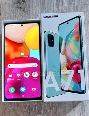 New Samsung Galaxy A71 5G 128 GB Blue