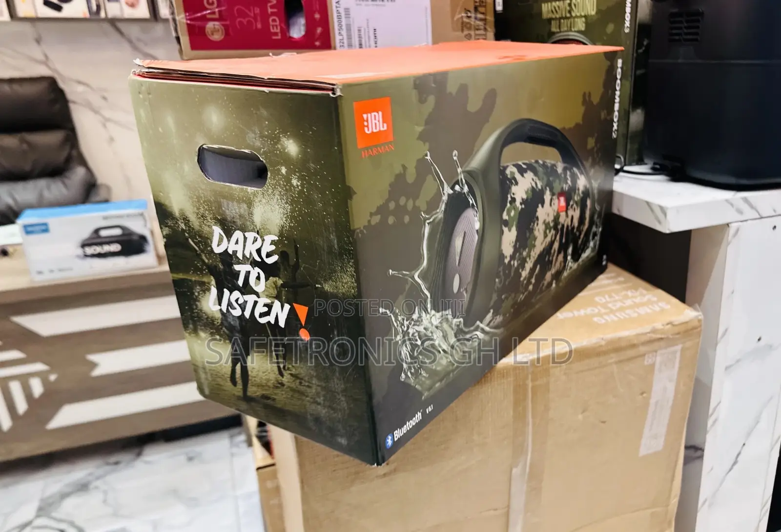 JBL Bluetooth Wireless Boombox2 Soundbar Affordable 