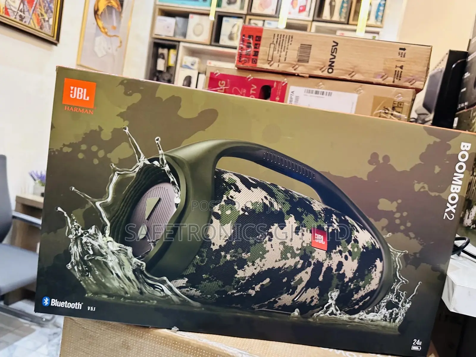 Soundbar Bluetooth Wireless Boombox2 JBL  Original