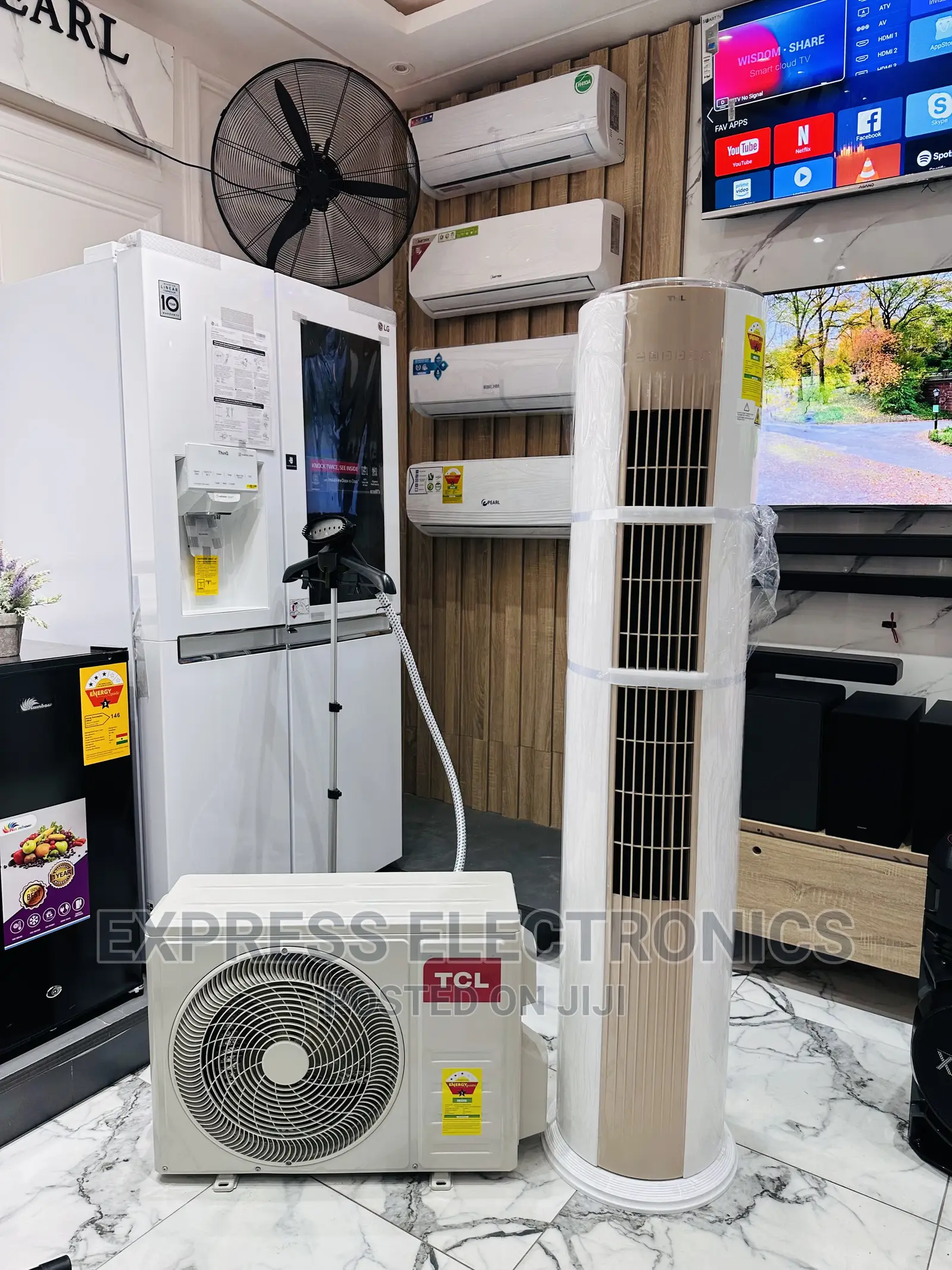 Quality Yet Adorable TCL Floor 2.0hp Standing AC White