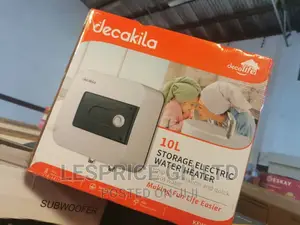 Decakila 10L Storage Water Heater 100% Durable
