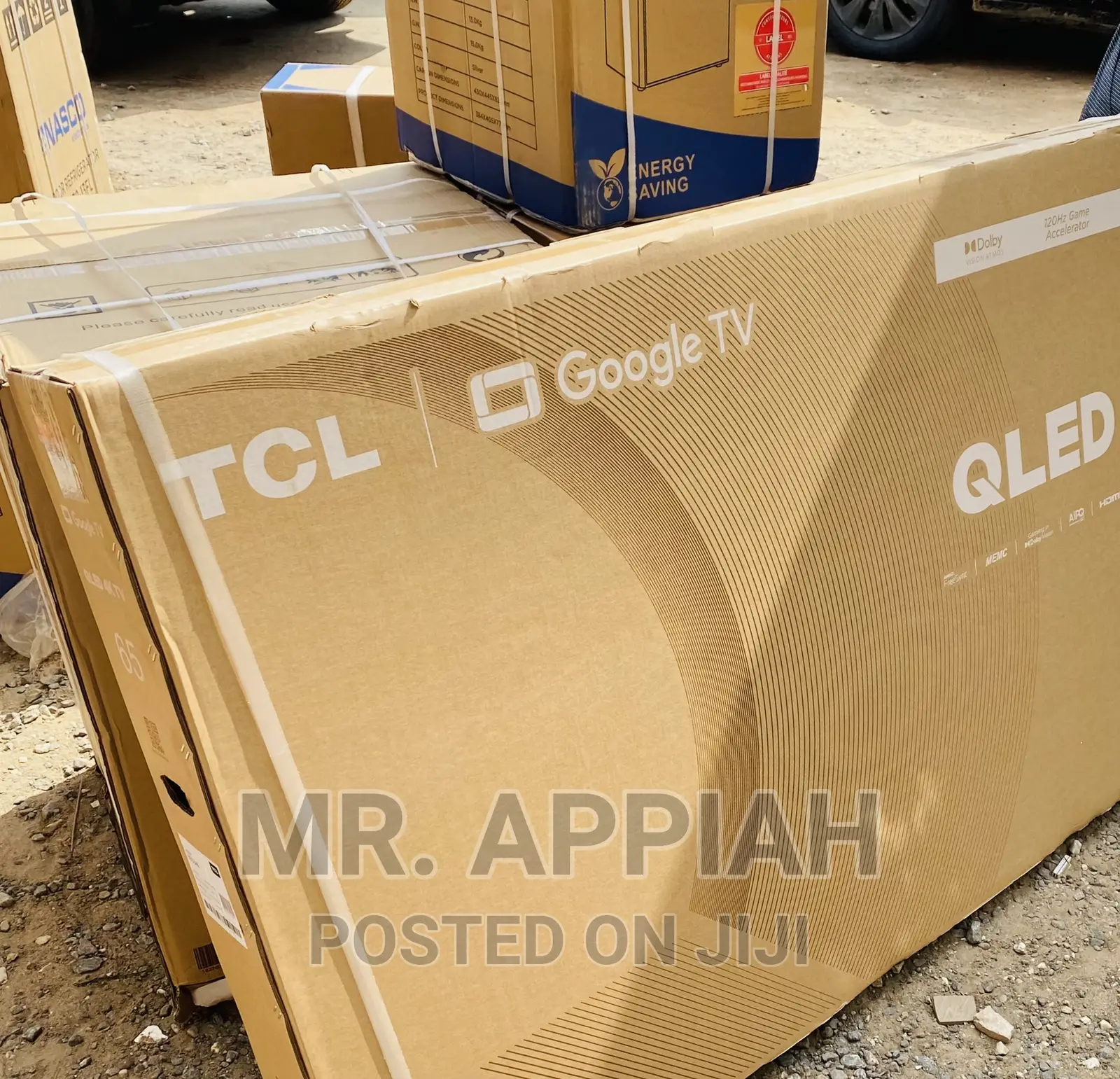 Free Standing TCL 75 Inch Tv(75p635) 