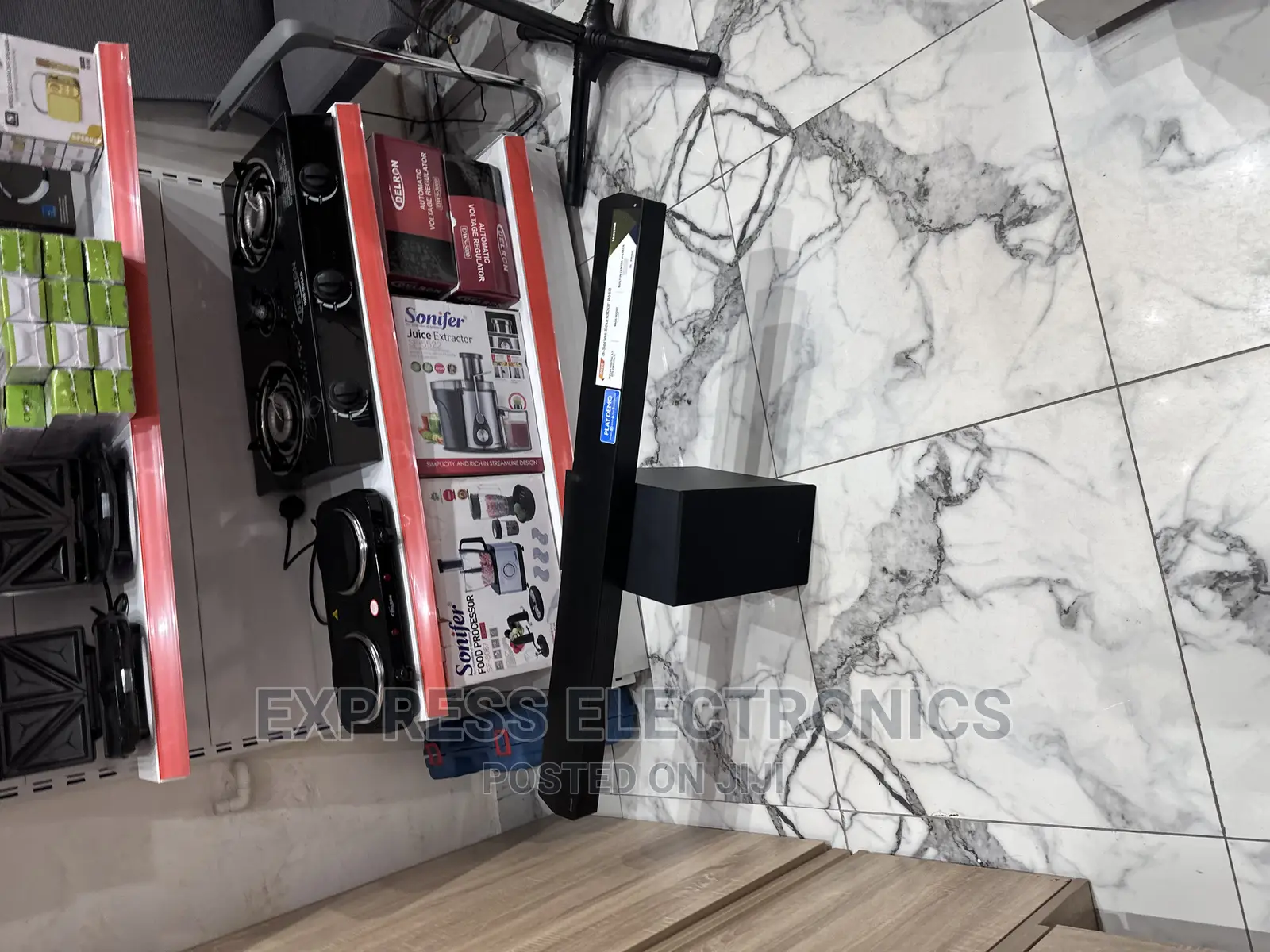 Black Samsung A450 Soundbar With Woofer 300W