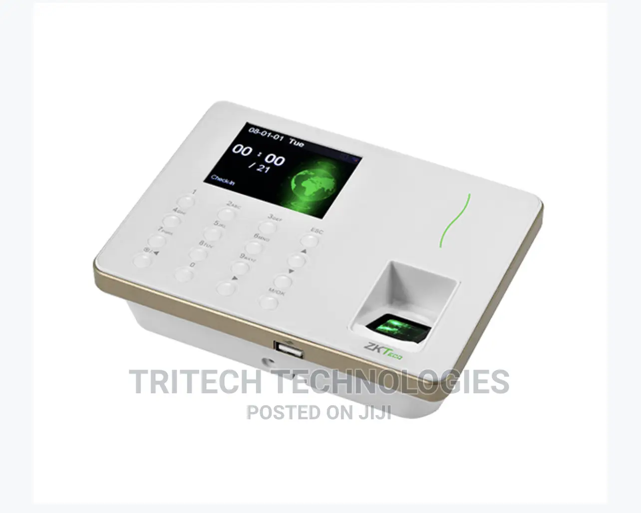 Zkteco Wl30 Time Attendance With Wi-Fi