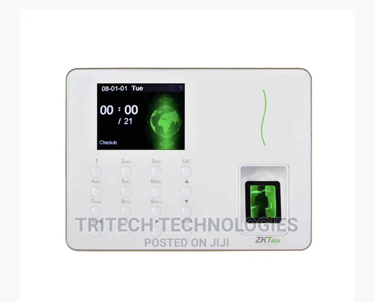 Zkteco Wl30 Time Attendance With Wi-Fi