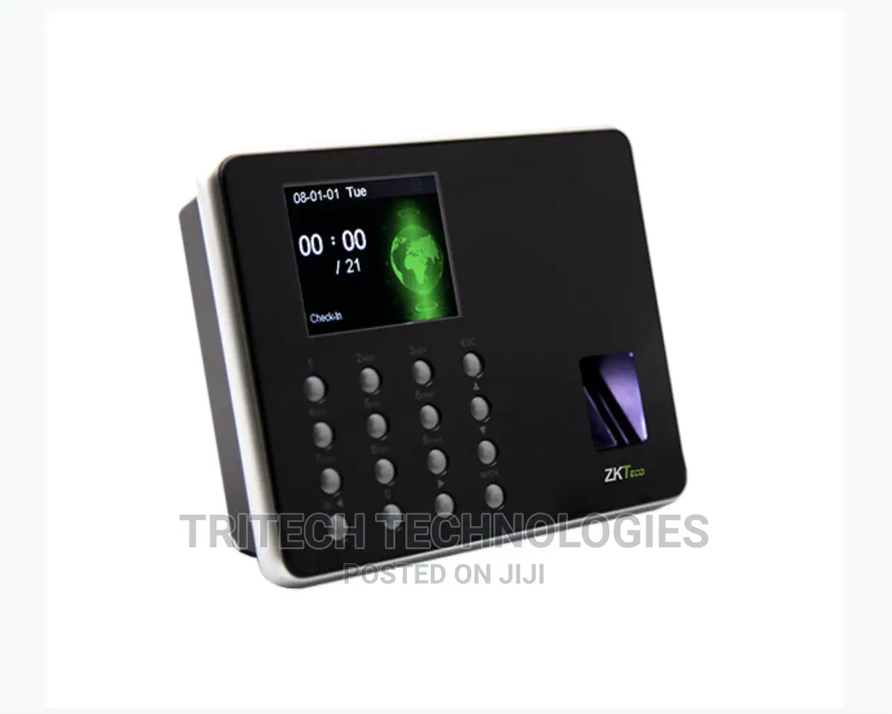 Zkteco Wl30 Time Attendance With Wi-Fi
