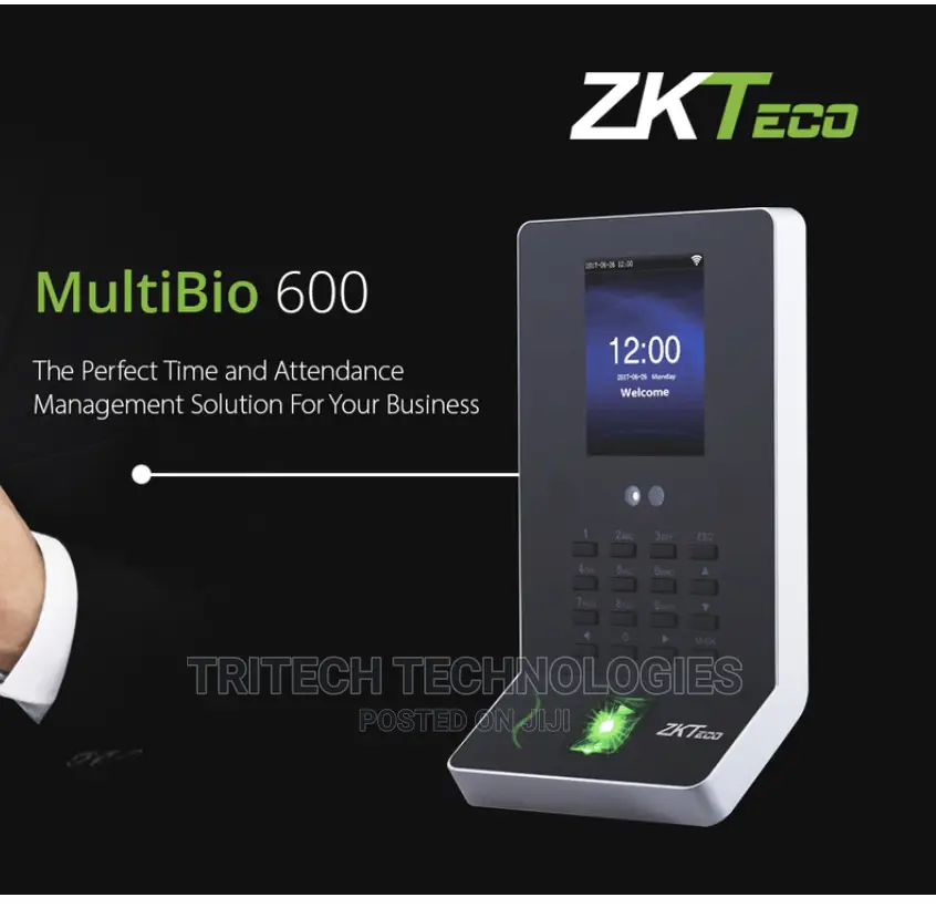 Zkteco Multibio 600 Access Control and Tome Attendance