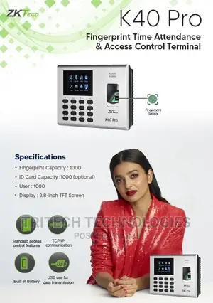 Zkteco Time Attendance With Access Control Free License