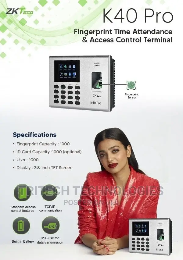 Zkteco Time Attendance With Access Control Free License