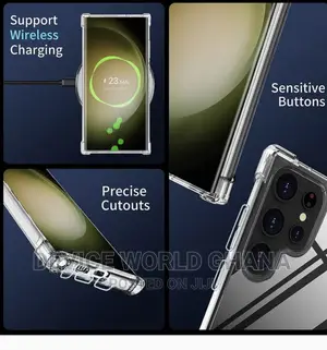 Transparent Clear Case for Samsung S26ultra S25ultra S24u S23u S22u