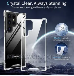 Transparent Clear Case for Samsung S26ultra S25ultra S24u S23u S22u