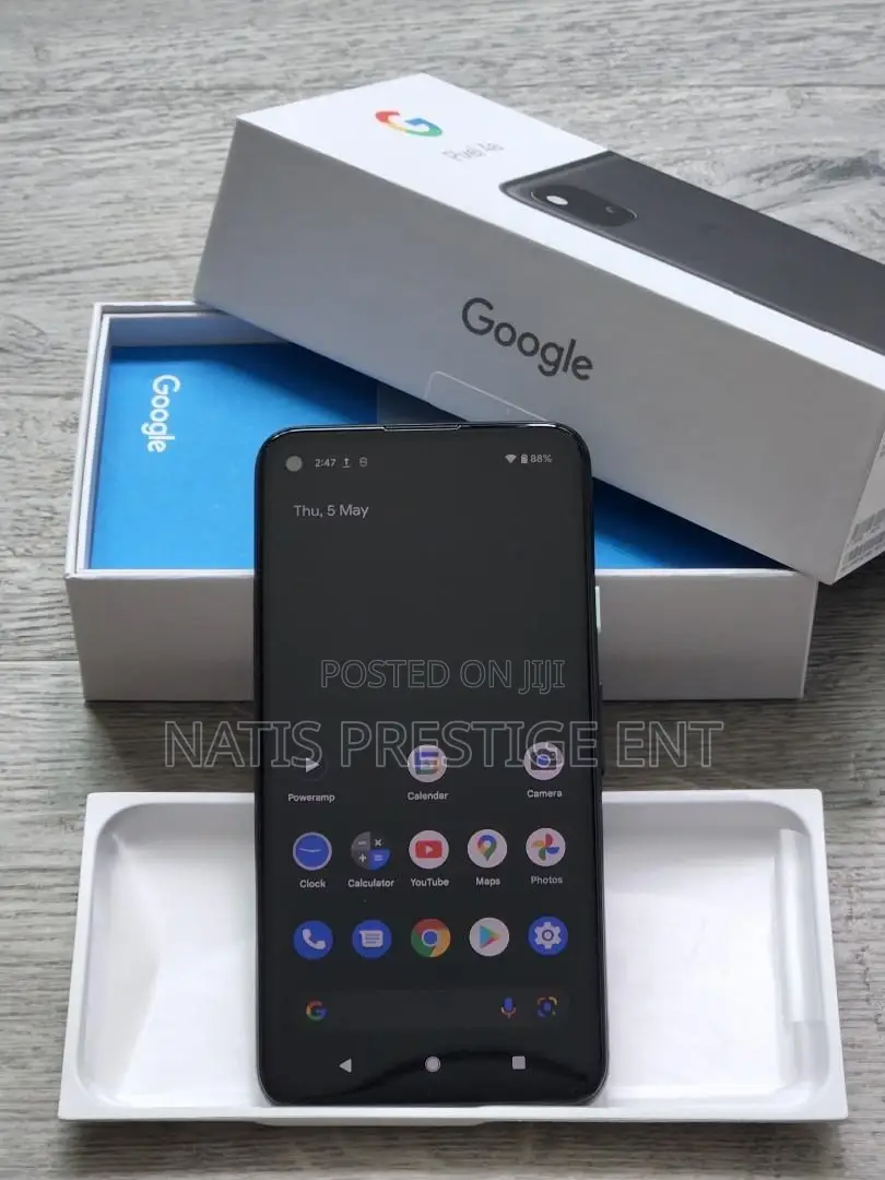 New Google Pixel 4a 5G 128 GB Black