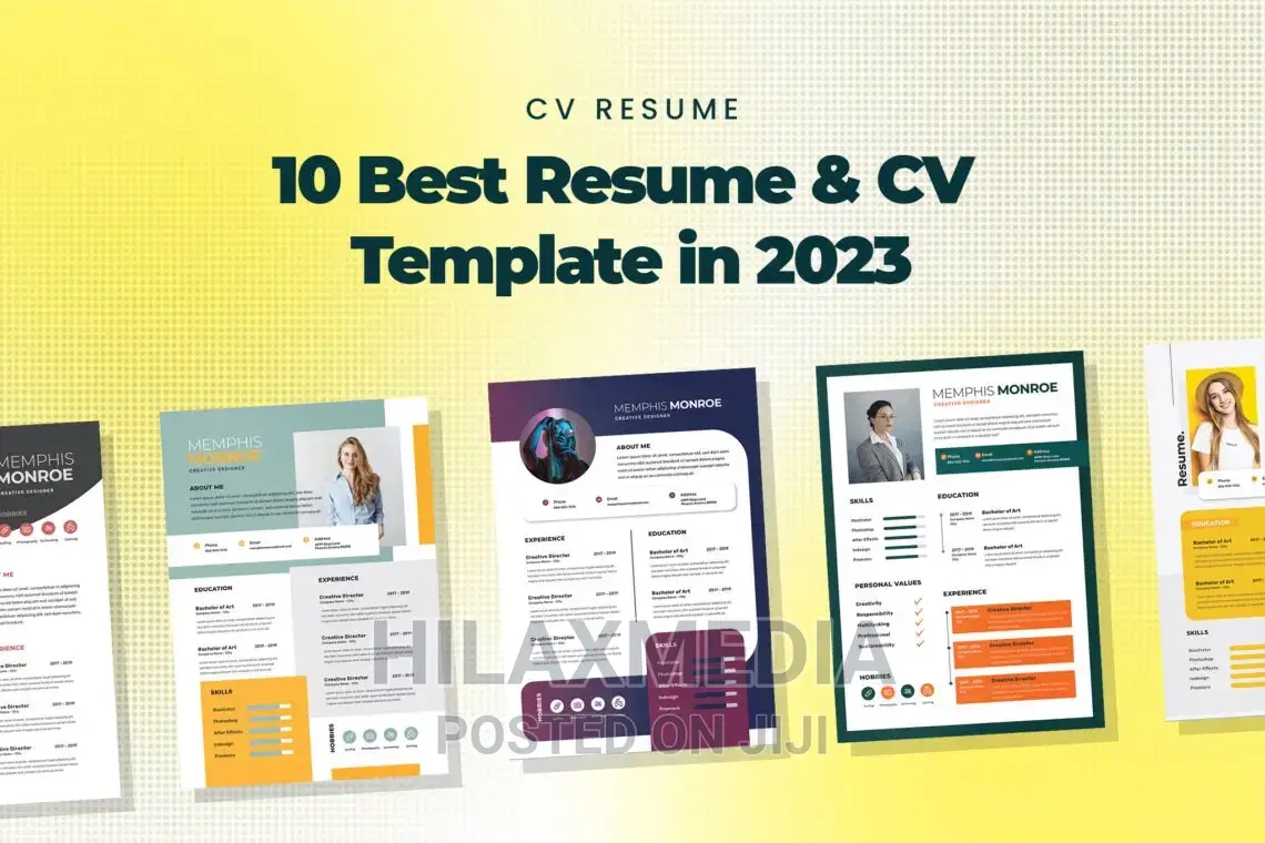 Professional CV or Resume Design Services