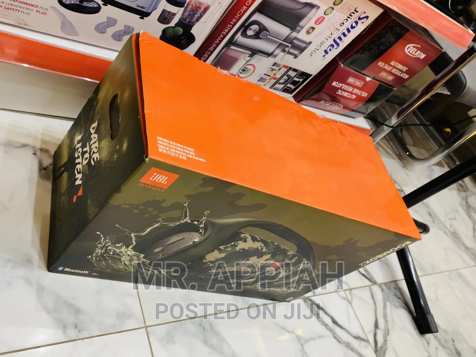 Hear Better,Play Better Witb JBL Boombox 2 Portable Speaker