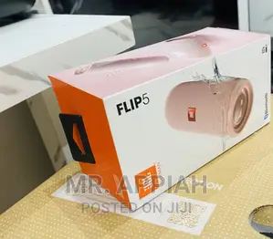 Durable JBL Flip 5 Waterproof Bluetooth Speaker(Pink).