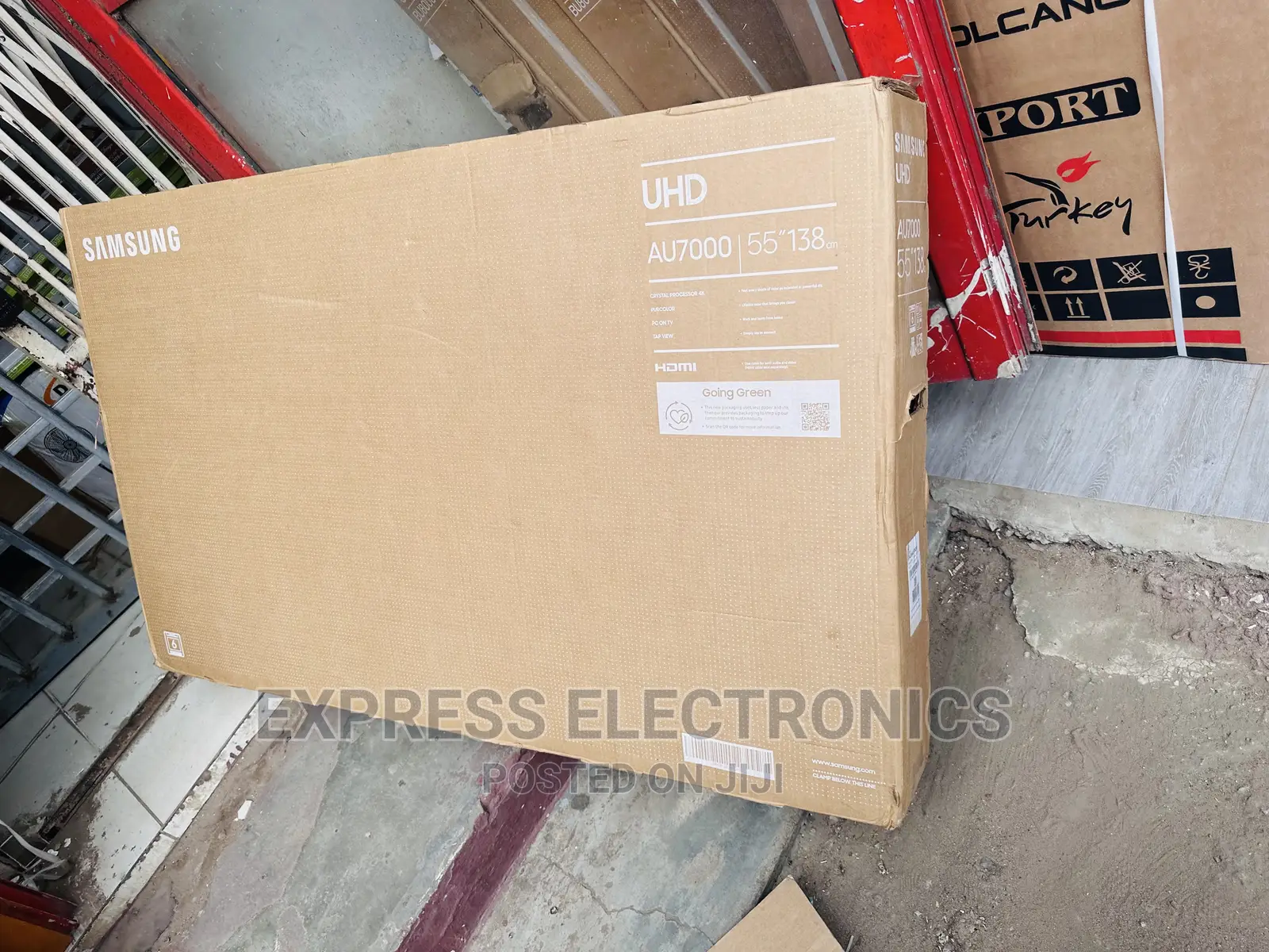 Multi System Sleek Samsung UHD Smart 55”Au7000