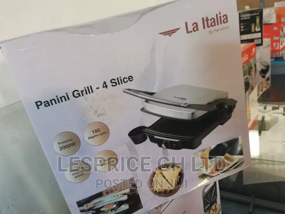 Unique//Italia 2000w Grill Maker