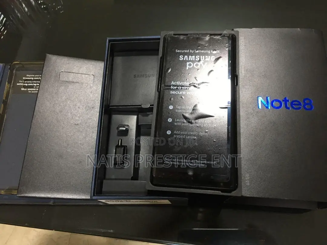 New Samsung Galaxy Note 8 64 GB Black