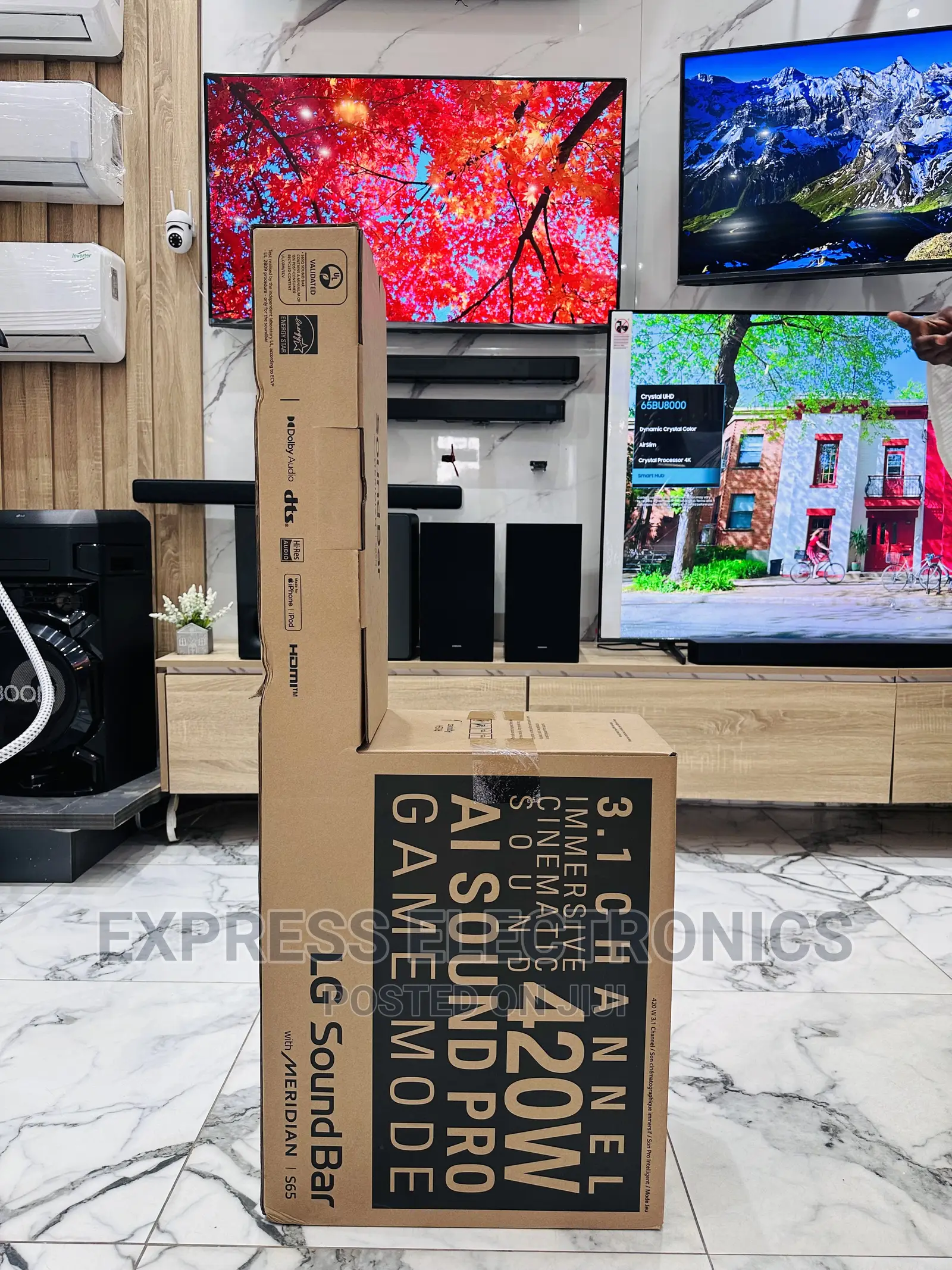 Enjoy a More Massive Sound LG S65Q Soundbar With Woofer