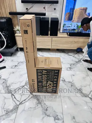 Powerful Sound Effects LGS65Q Soundbar With Woofer