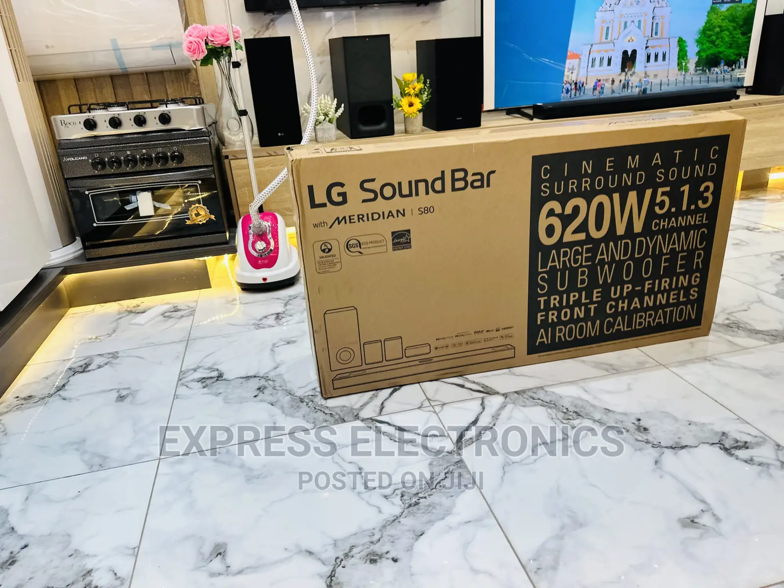 Cinematic Experience LG S80QR Soundbar With Woofer