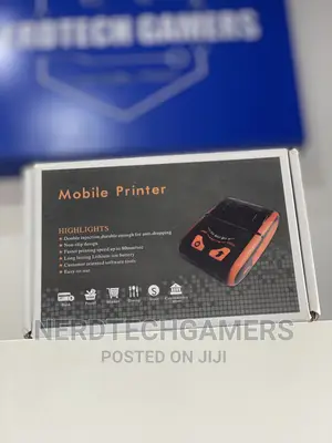 Mobile POS Direct Thermal Printer With Bluetooth+USB, Compa