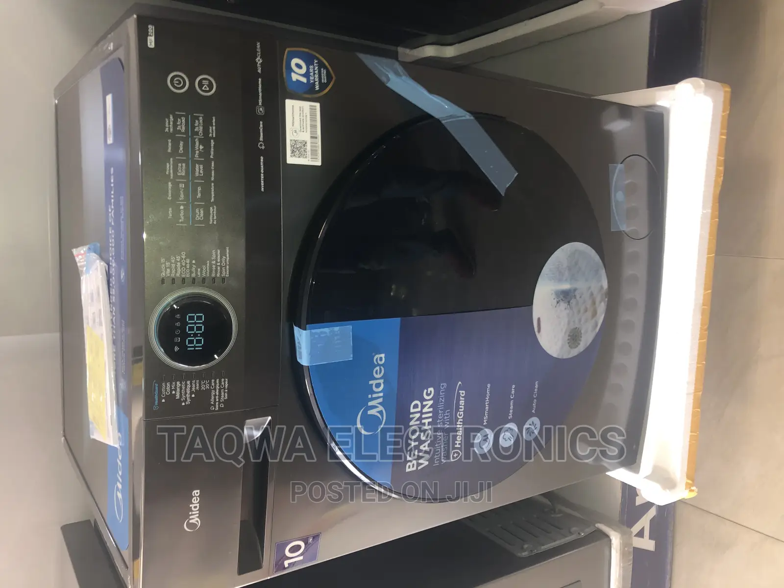 Brand New 10.0KG Front Load Washing Machines Midea