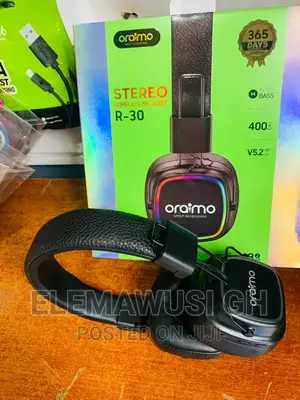 Oraimo R 30 Stereo Headset With Bluetooth 5.1 RGB Lighting