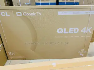 Original TCL 85 Inch Qled Smart Google Tv 85C645(Black) 
