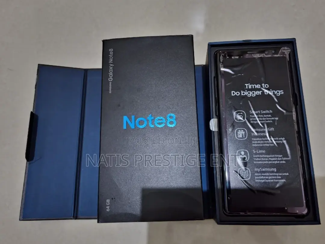 New Samsung Galaxy Note 8 64 GB Black