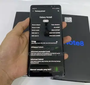 New Samsung Galaxy Note 8 128 GB Black