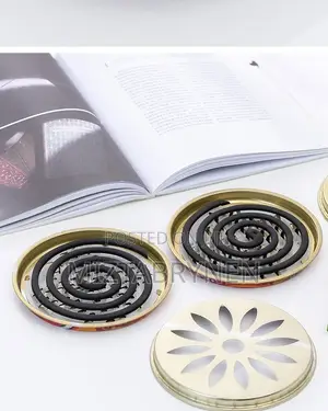 2 Sets Mosquito Coil Holder Incense Burner With Cover