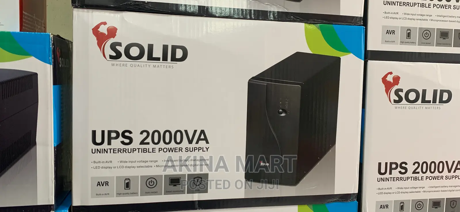 Solid 2000va Ups 2kva Uninterrupted Power Supply
