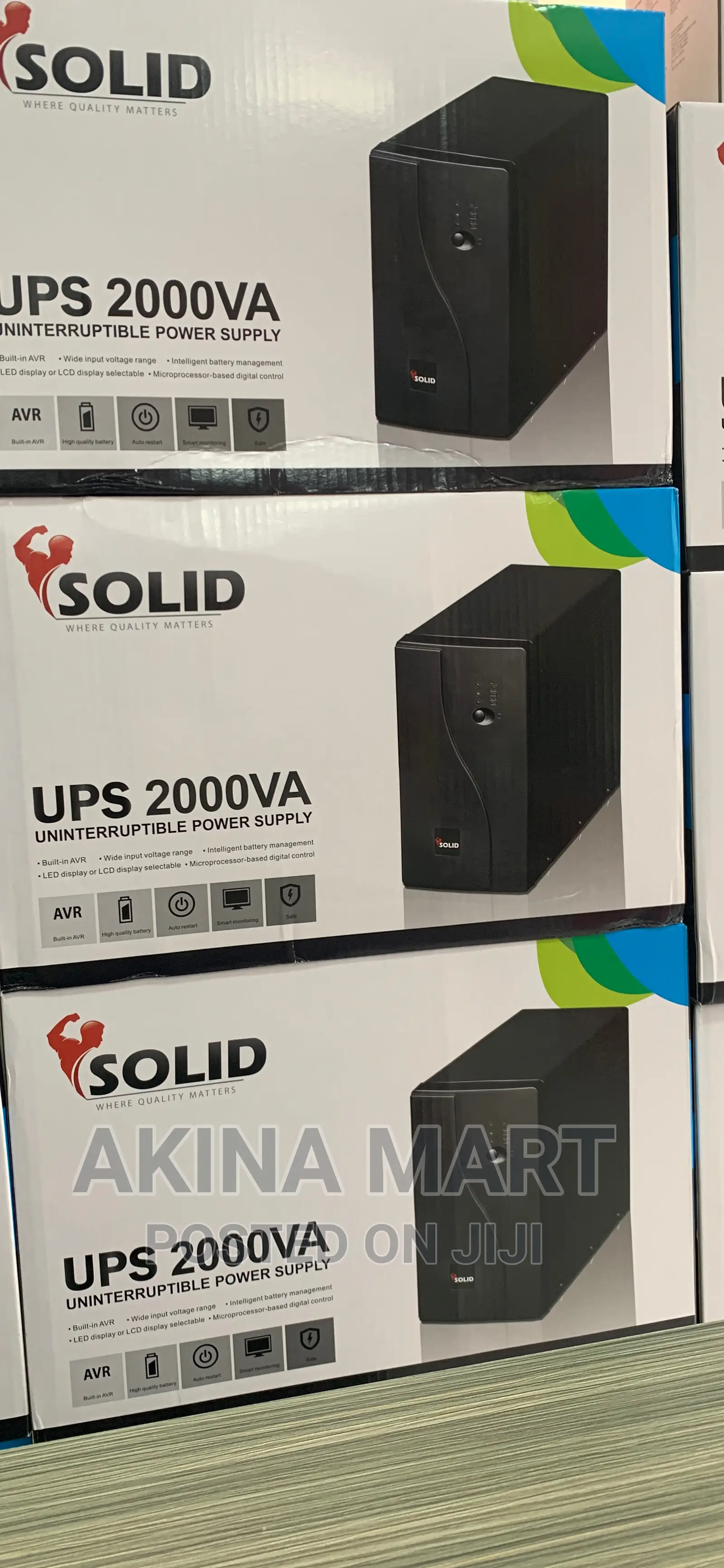 Solid 2000va Ups 2kva Uninterrupted Power Supply