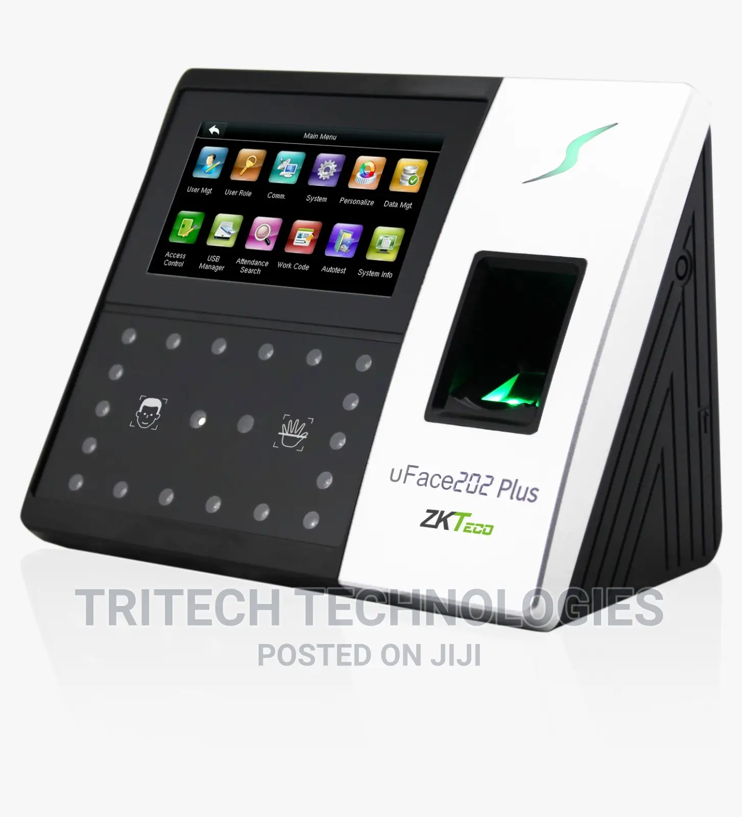 Zkteco Time Attendance Device Uface202 Plus