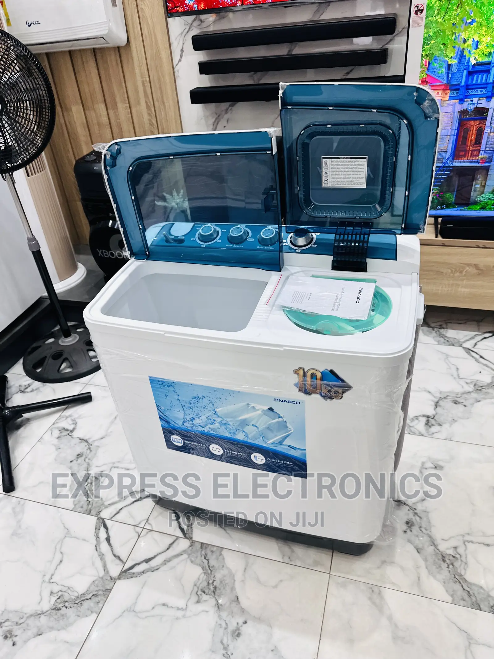 Big Capacity 10kg Topload Washing Machine Nasco