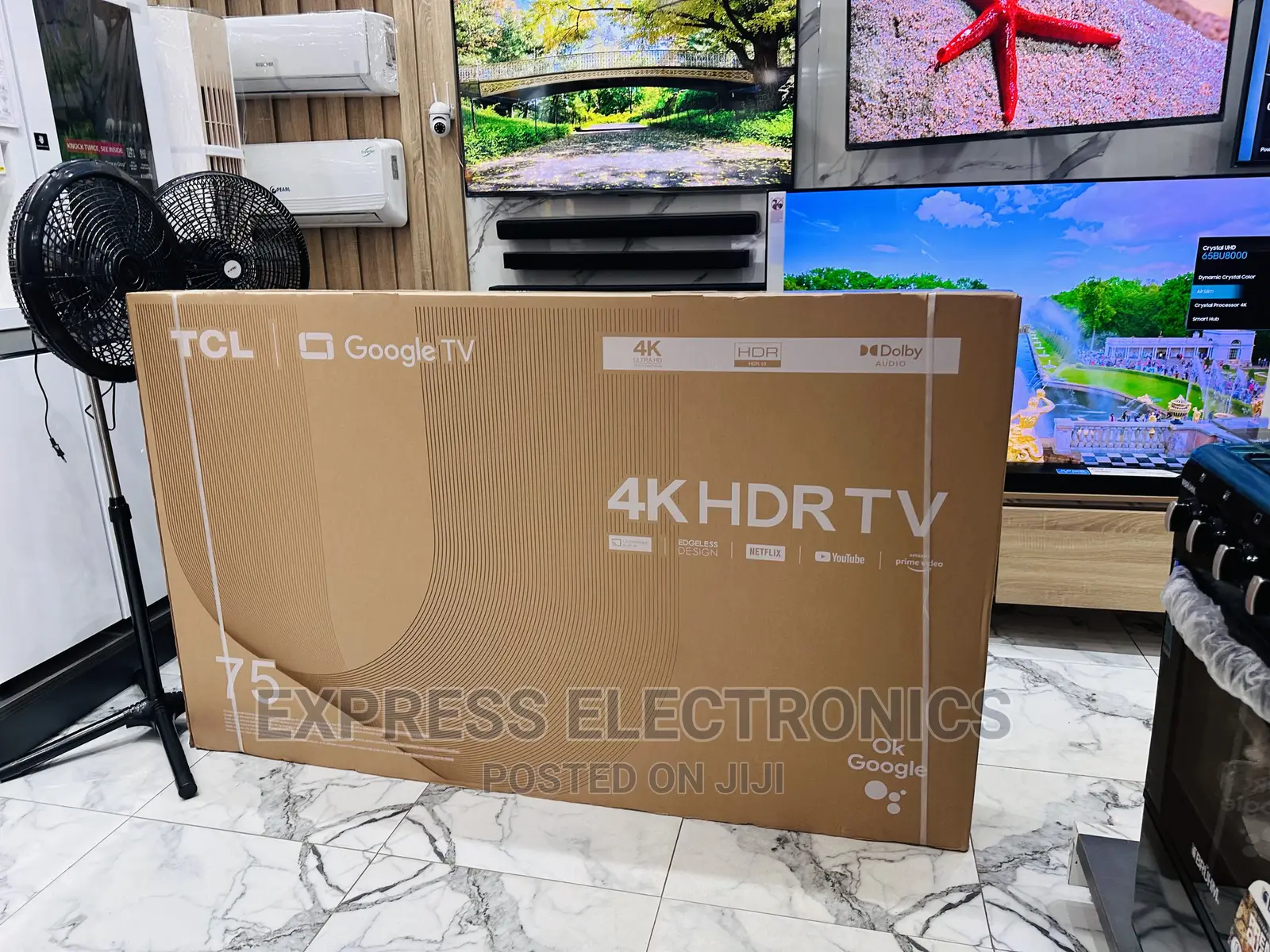Outstanding Image UHD Smart Glossy 76”P635 TCL