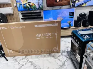 Call  and Purchase From Us TCL UHD Smart 75”P635 Tv 