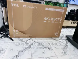 Lovely  Sleek UHD Smart TCL 75”P635 Tv