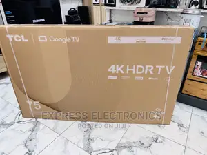 Elegant Black Slim UHD Android 75”P635 TCL