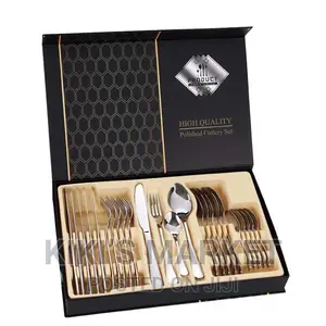 24pcs Stainless Steel Cutlery Set