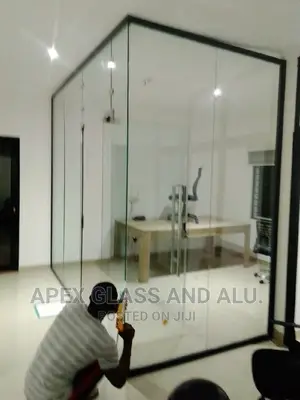 Frameless Glass Office Partition