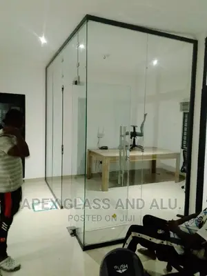 Frameless Glass Office Partition