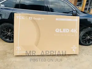 Fresh in Box  TCL 75C645 75 Inch QLED Smart Tv(Black).
