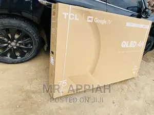 Fresh in Box  TCL 75C645 75 Inch QLED Smart Tv(Black).