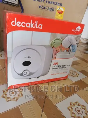 Make Life Fun//Decakila 30L Water Heater