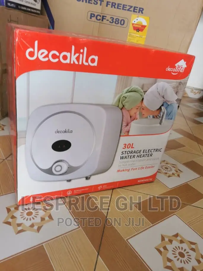 Make Life Fun//Decakila 30L Water Heater